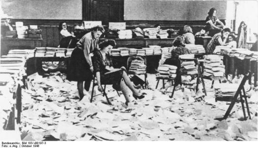 Nürnberg Prozess, Büro für Druckschriften-Herstellung
